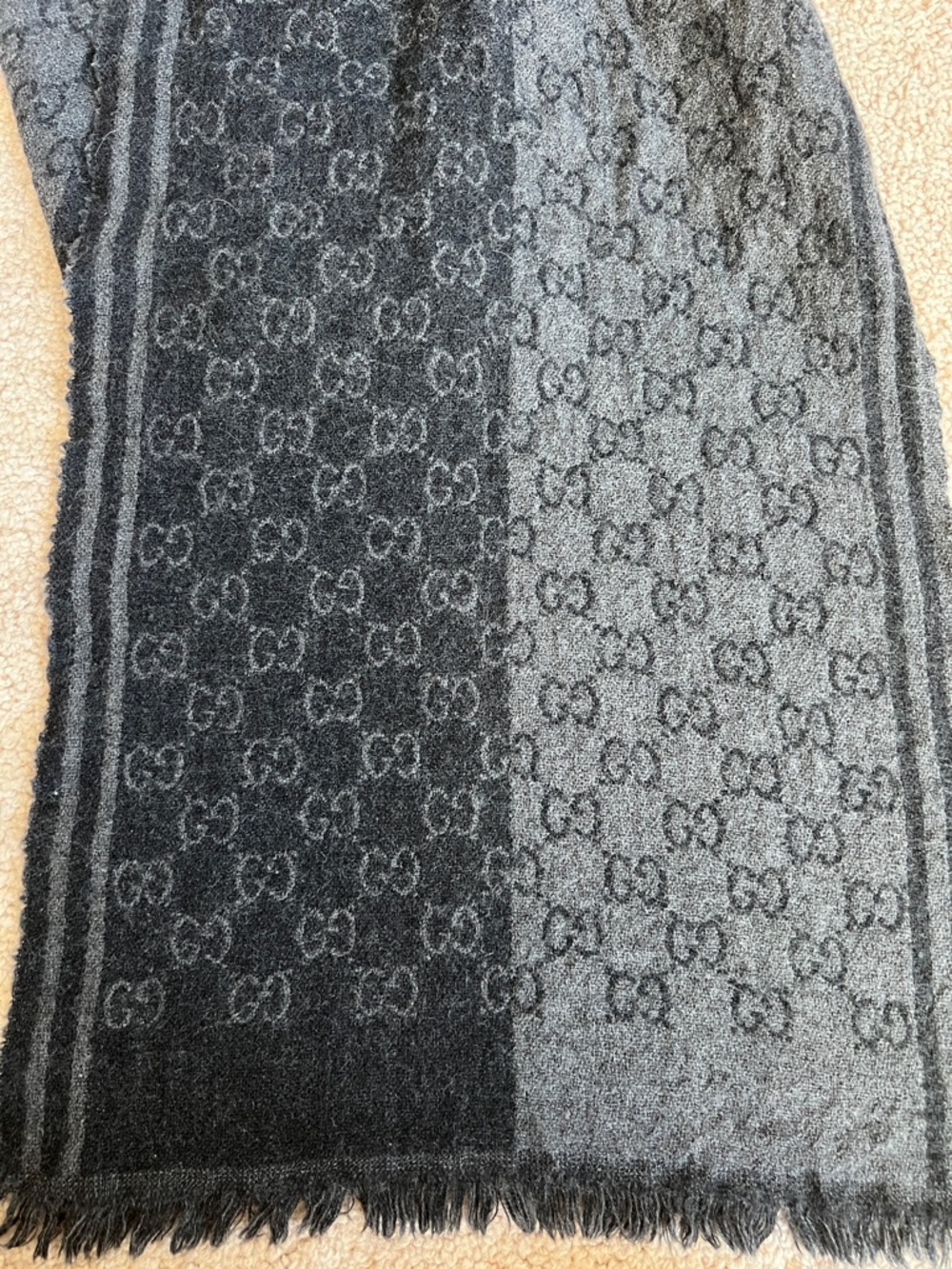 Gucci GG Wool Scarf - Picture 8 of 8